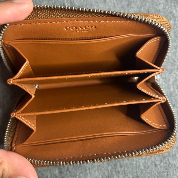 Coach Crystal wallet, Small Zip Around Card Case - Picture 6 of 10